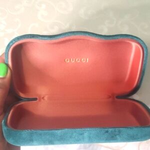 Gucci Green   Sun Glasic Case